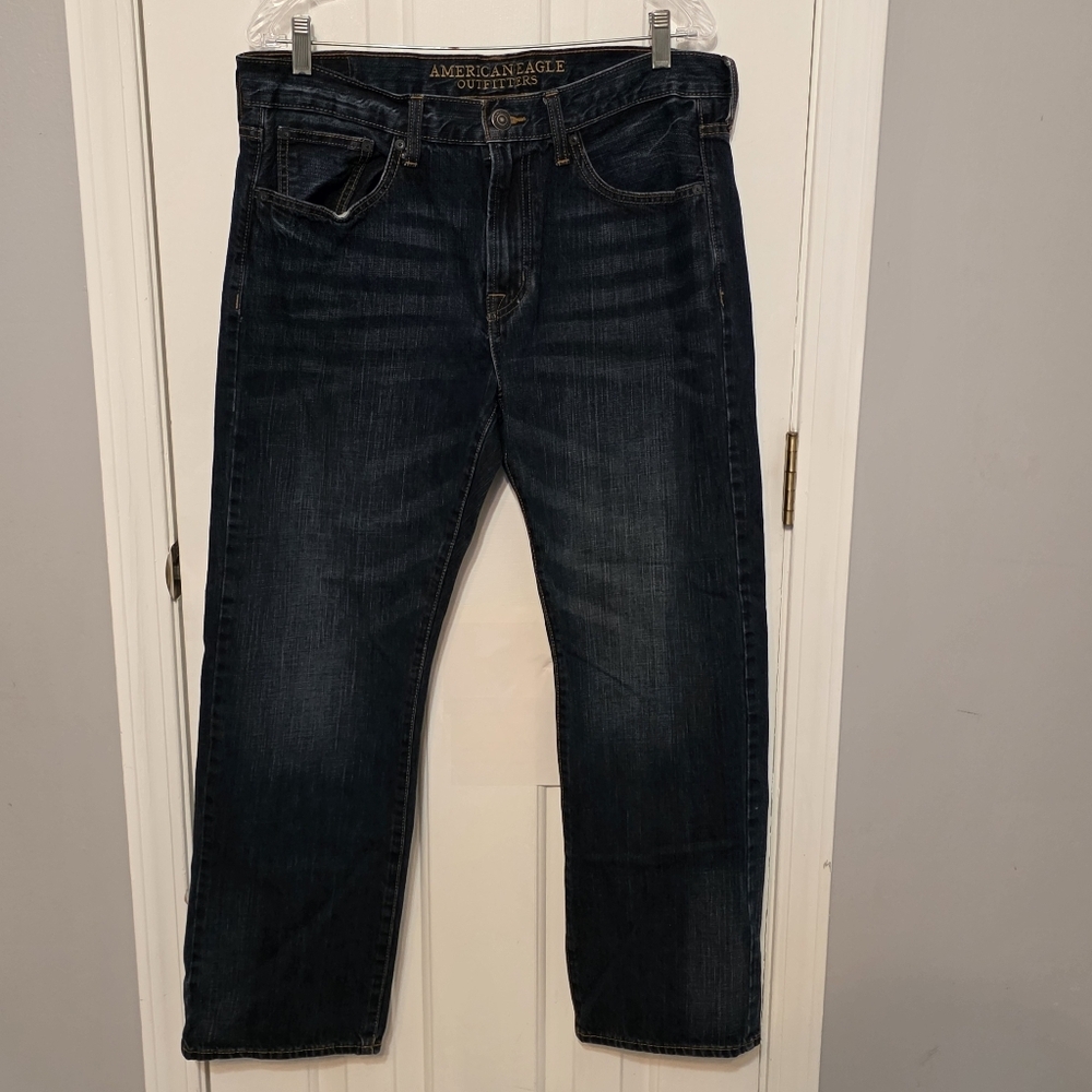 AE Original Straight Jeans 34x30 American Eagle 100% Cotton